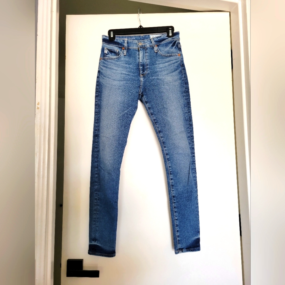 AG Adriano‎ Goldschmied Farrah Ankle High Rise Skinny Jeans Size 26 LIKE NEW - Picture 2 of 12